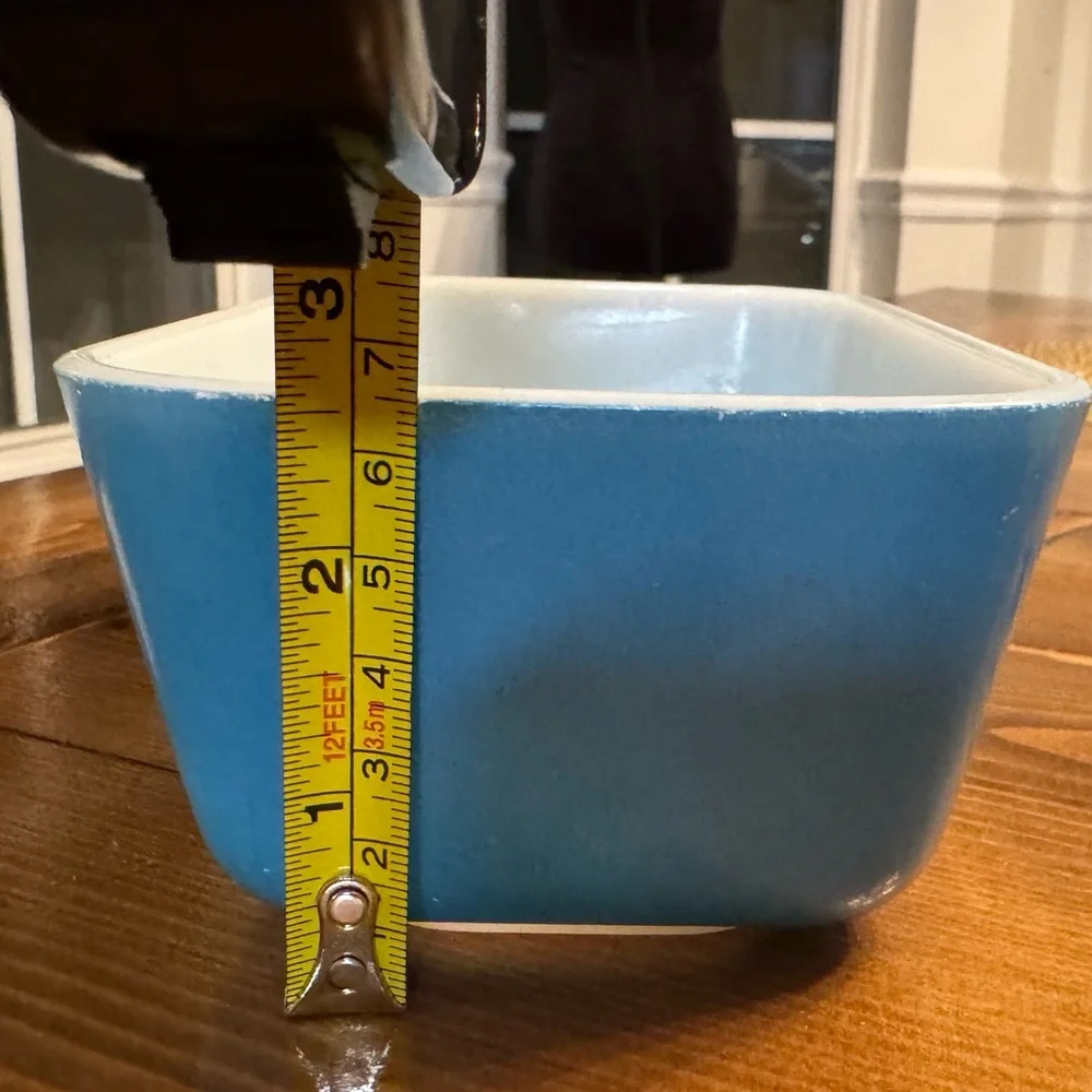 Vintage Pyrex Primary Blue Loaf Pan – Mid-Century Kitchenware